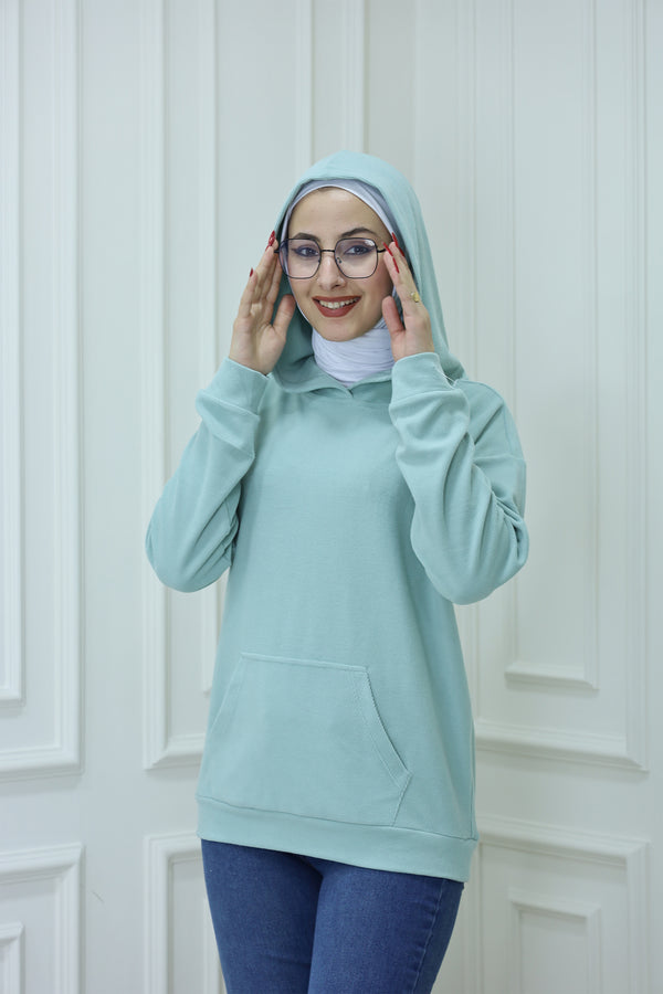 Plain blouse with Cap