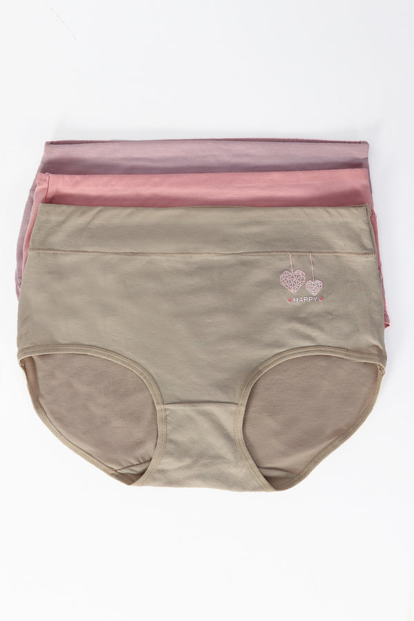 High Waist Happy Panty Set