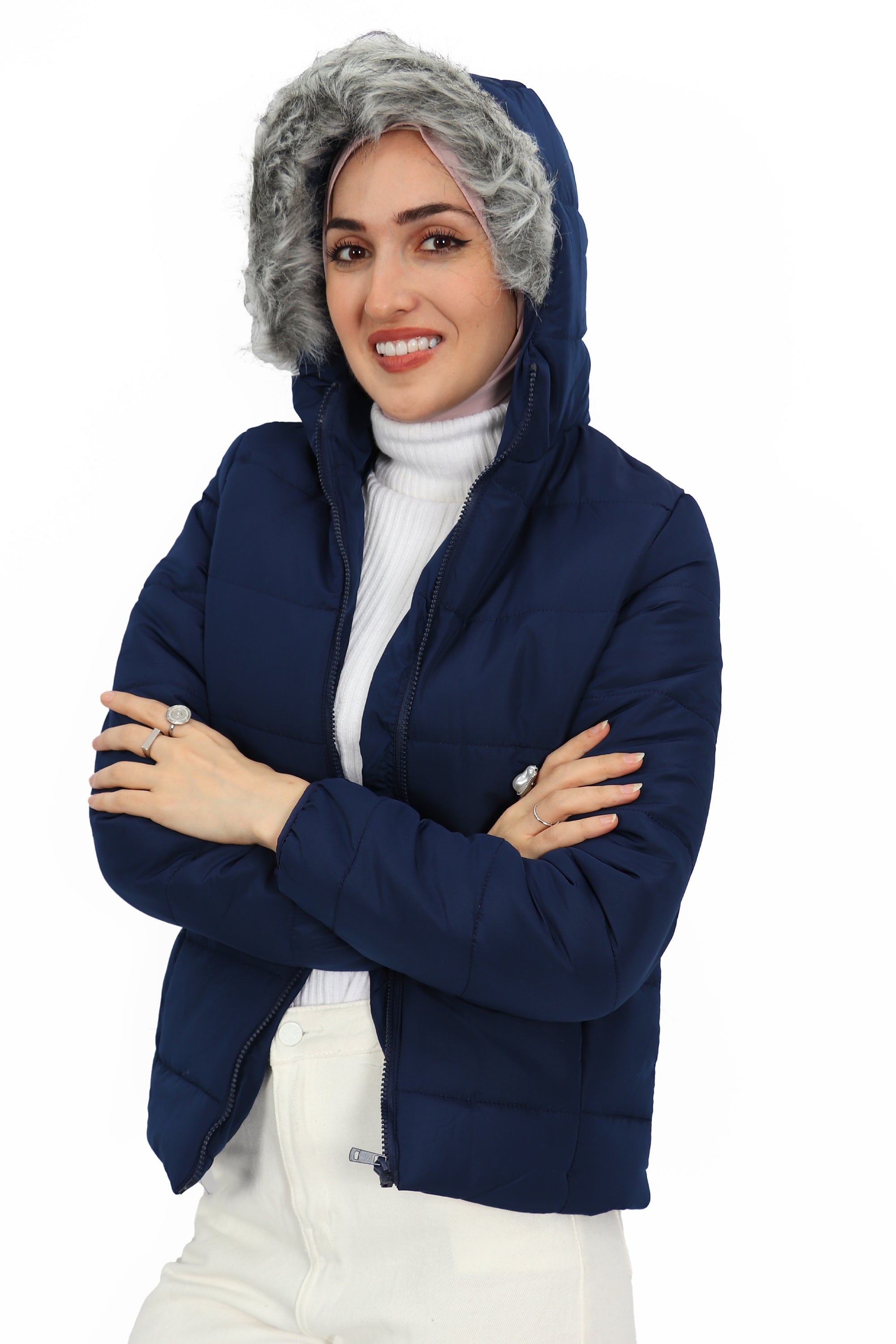 Waterproof Hooded Jacket – D&F MODA