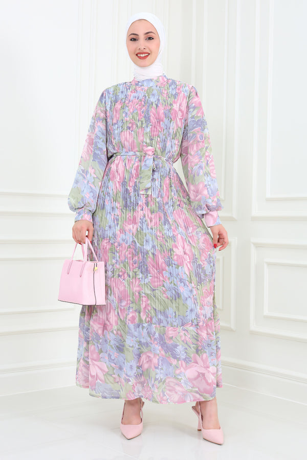 Flory Chiffon  Dress