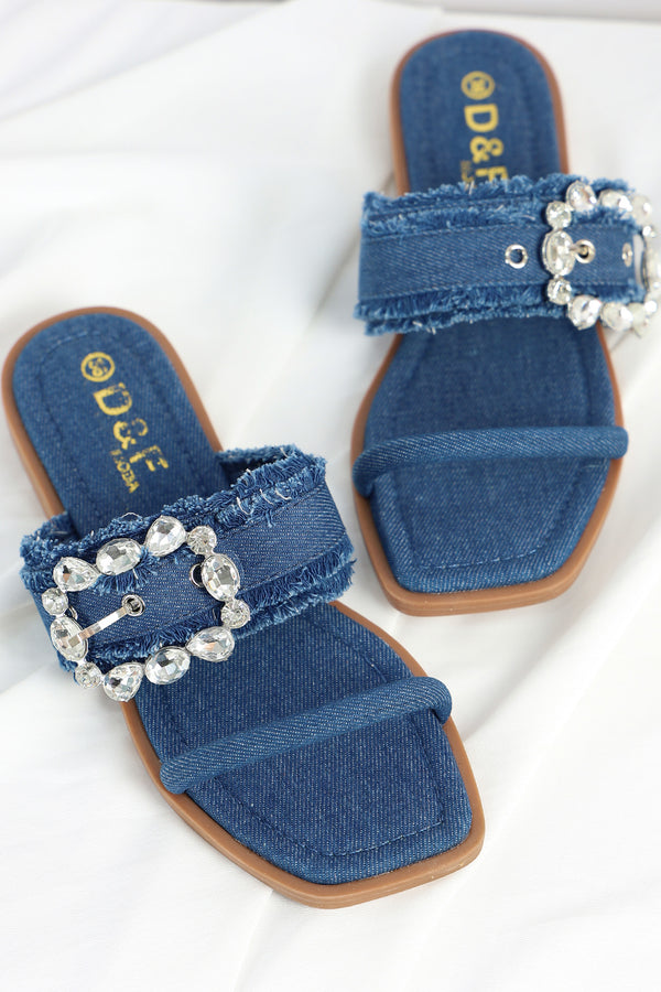 Jeans Slippers