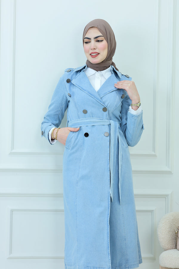 Jeans Trench Coat