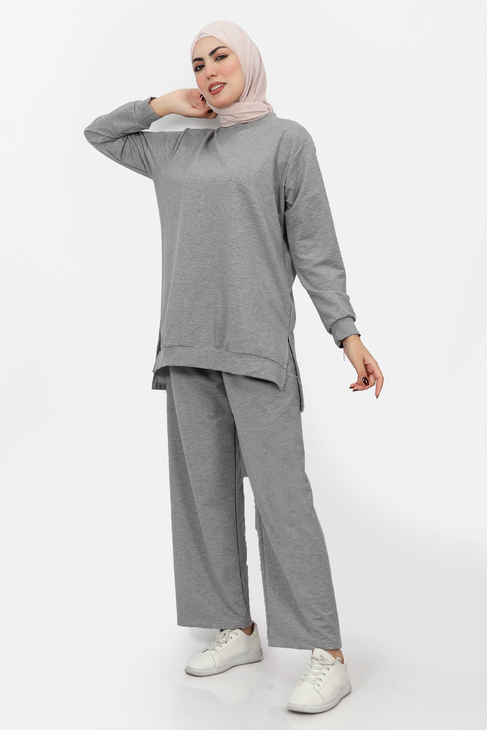 Plain cotton online tracksuit