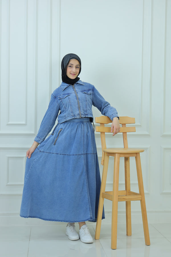 2-Pcs Skirt Suit