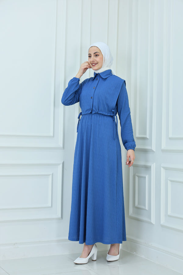 2 Pcs Modest Dress