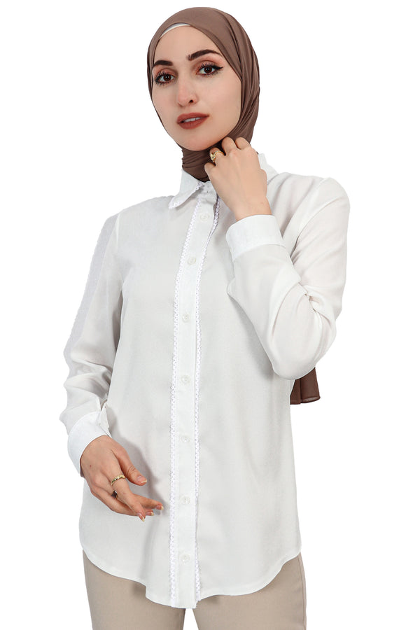 Long White Shirt