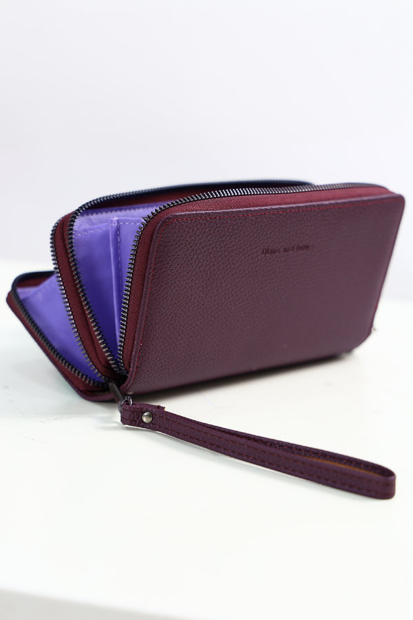 Double Zipper Purse